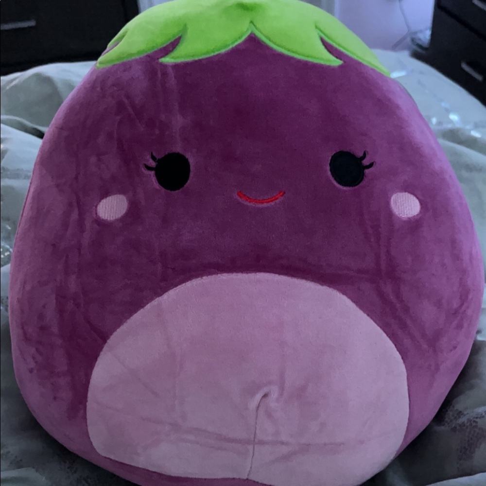 12 inch eggplant ( Glena ) squish